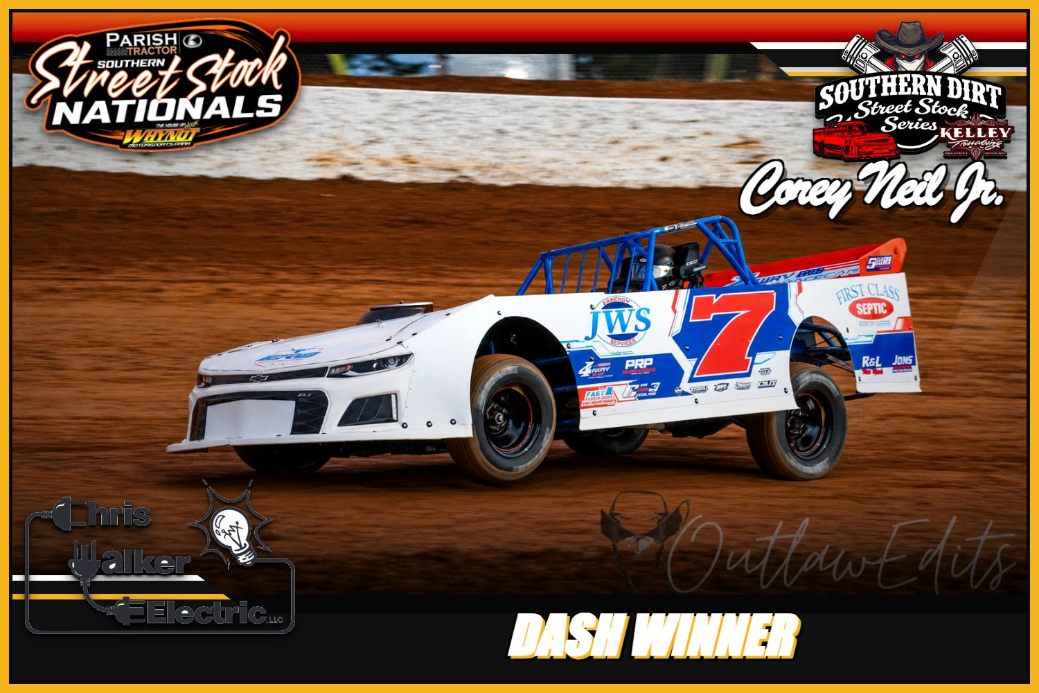 Corey Neil Jr. — Dash Winner