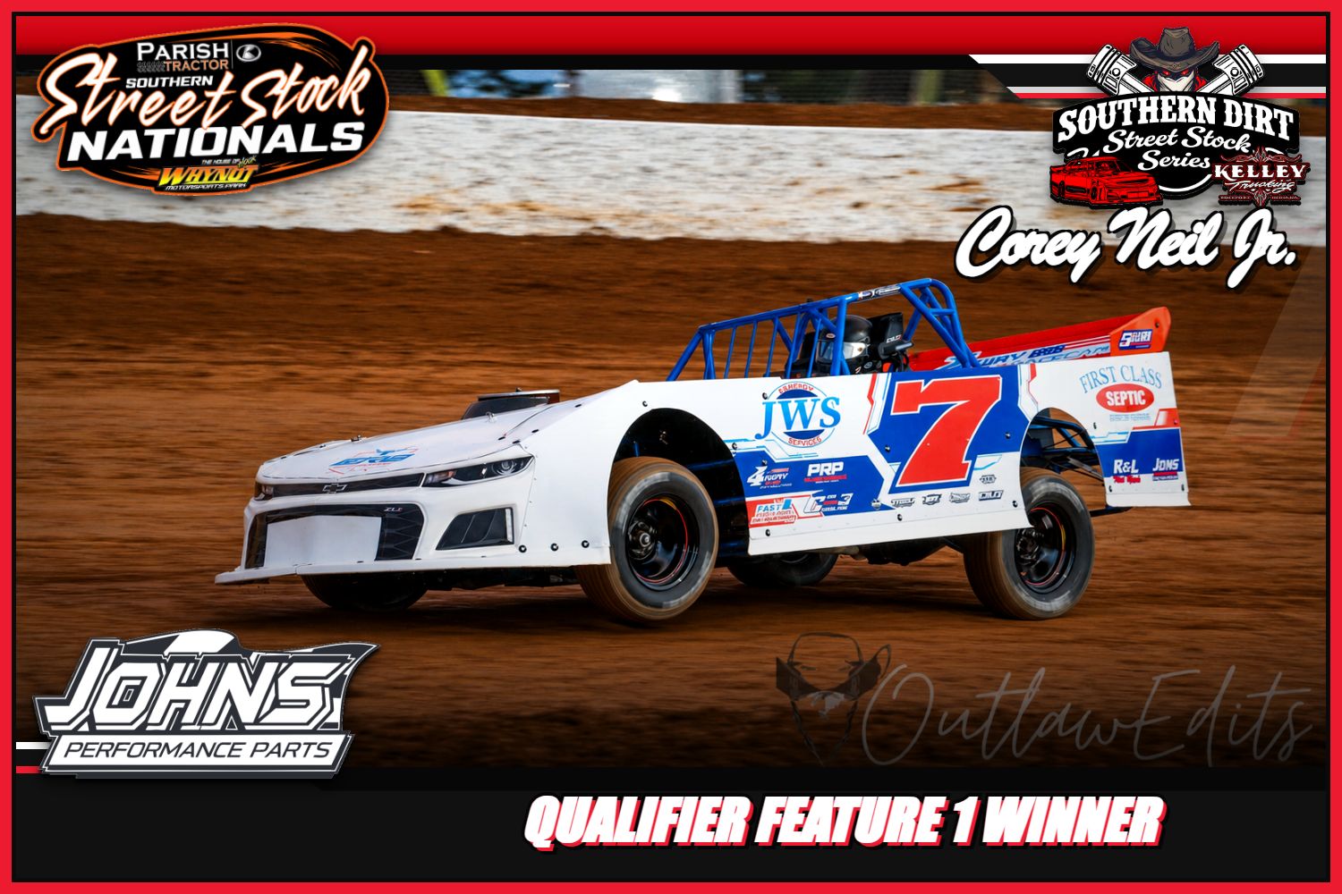 Corey Neil Jr. — Qualifier Feature 1 Winner