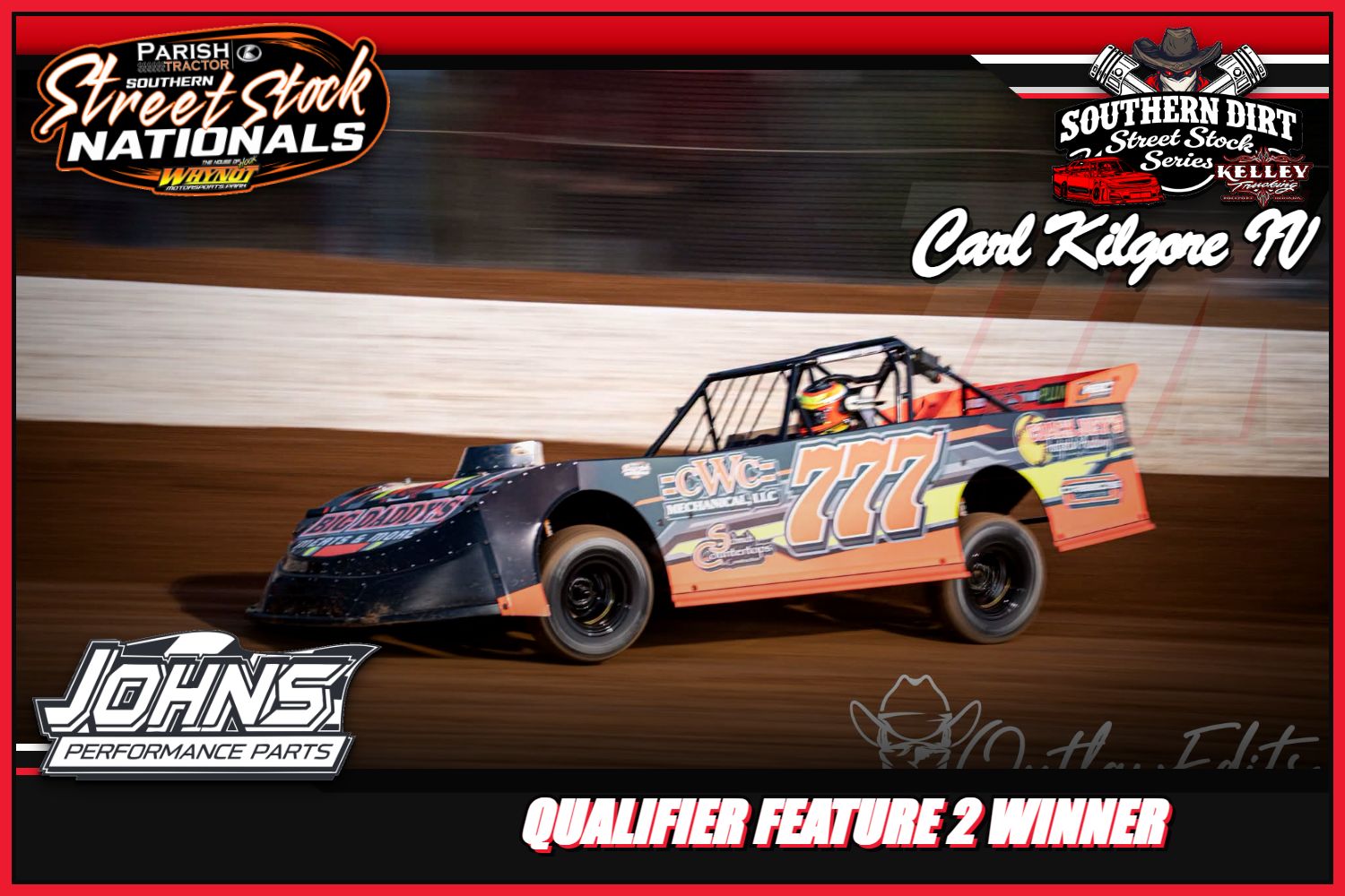 Carl Kilgore IV — Qualifier Feature 2 Winner