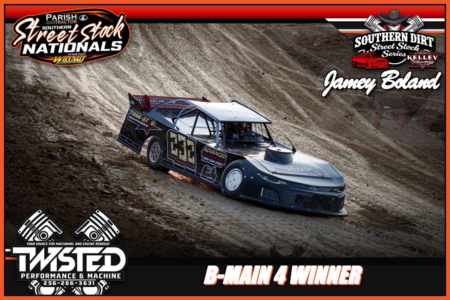 Jamey Boland — B-Main 4 Winner